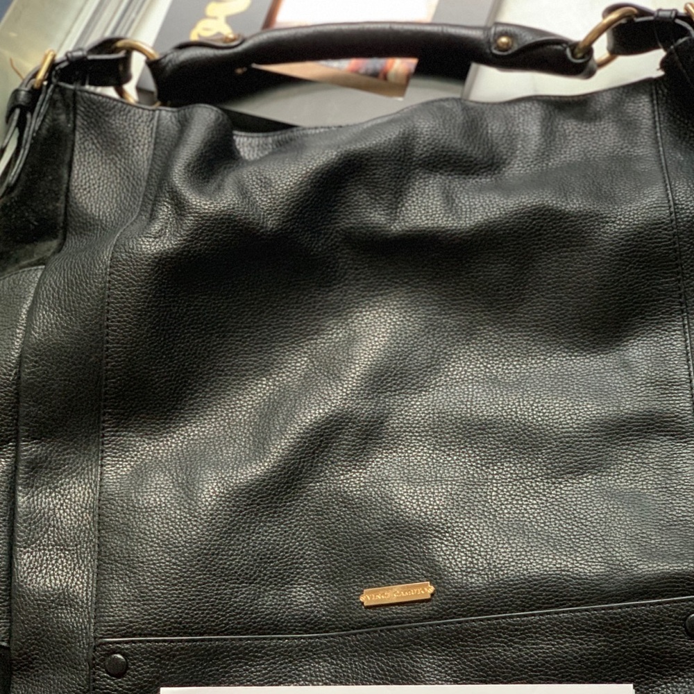 Vince Camuto Leather & Suede Tote